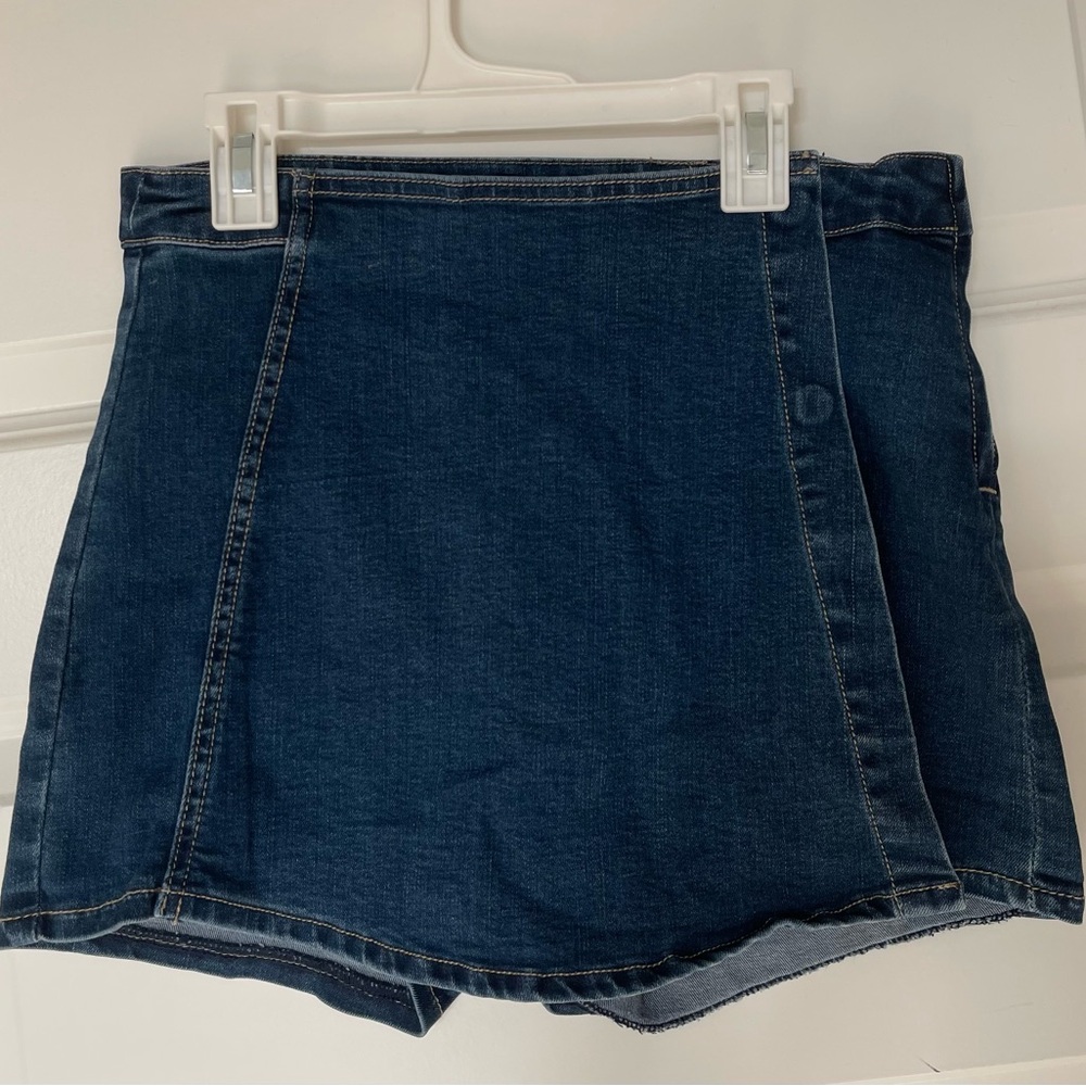 Jean Skort Super Stretchy